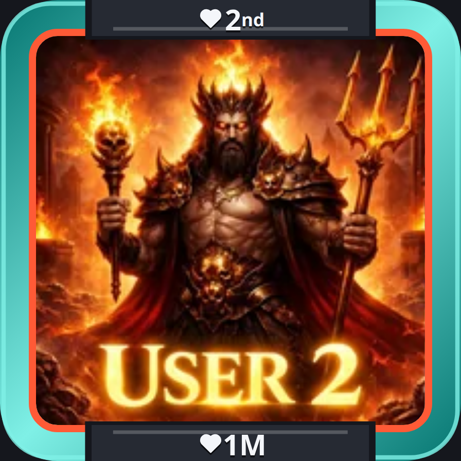 My USER 2 sticker from the fire room on a platinum band, rendered at 896 by 896 pixels